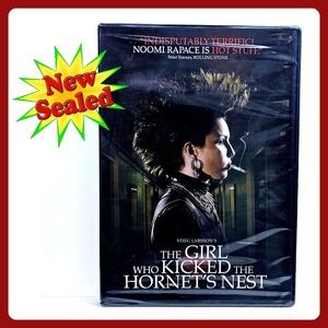 Girl Who Kicked the Hornet's Nest DVD Stieg Larsson Noomi Rapace New Sealed